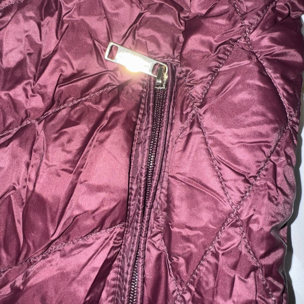 Michael Kors Eggplant Quilted Jacket - Picture 5 of 9